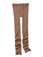 マタニティレッグウェア|レギンス・ボーダー　12分丈【出産後も長く使える】